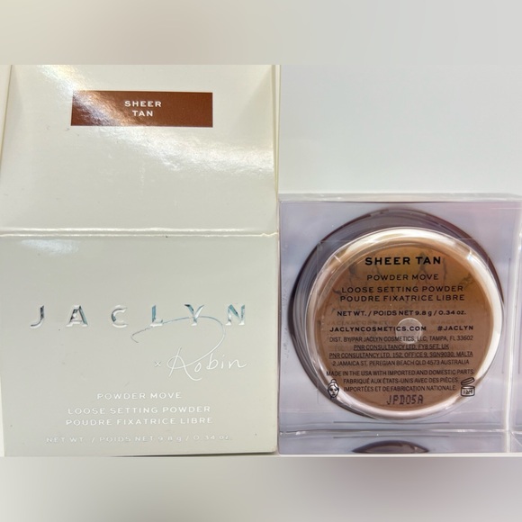 Jaclyn Cosmetics Jaclyn x Robin Powder Move Loose Setting Powder Makeup ~ NEW - Picture 4 of 7